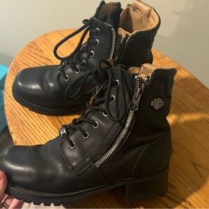 Harley Davidson woman’s leather boots
